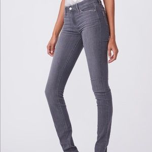 Paige denim grey skinny jeans